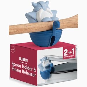 Spoon/Utensil Rest & Steam Releaser